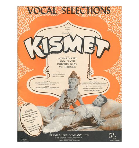 vocal selections from kismet=percent20 percent20 sheet = Kindle Editon